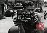 Standbild Bombe Schaden Kyobashi Bezirk Tokio Japan, 1945, aus Sekunde 4 historischem Filmmaterial Videoclip 65675025167