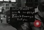 Standbild Bombenschäden in Shiba Bezirk Tokio Japan Shiba Bezirk, 1945, aus Sekunde 3 historischem Filmmaterial Videoclip 65675025169
