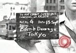 Standbild Bombenschäden in Shiba Bezirk Tokio Japan Shiba Bezirk, 1945, aus Sekunde 10 historischem Filmmaterial Videoclip 65675025169