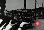 Standbild Bombenschäden in Shiba Bezirk Tokio Japan Shiba Bezirk, 1945, aus Sekunde 16 historischem Filmmaterial Videoclip 65675025169