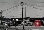 Standbild zerstörten Häusern in Shiba Bezirk Tokio Japan Shiba Bezirk, 1945, aus Sekunde 56 historischem Filmmaterial Videoclip 65675025173