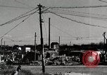 Standbild zerstörten Häusern in Shiba Bezirk Tokio Japan Shiba Bezirk, 1945, aus Sekunde 57 historischem Filmmaterial Videoclip 65675025173