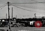 Standbild zerstörten Häusern in Shiba Bezirk Tokio Japan Shiba Bezirk, 1945, aus Sekunde 59 historischem Filmmaterial Videoclip 65675025173