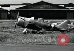 Immagine di Aerei giapponesi parcheggiata in aeroporto Tokyo Giappone, 1945, secondo 24 filmato di repertorio 65675025177