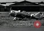 Immagine di Aerei giapponesi parcheggiata in aeroporto Tokyo Giappone, 1945, secondo 27 filmato di repertorio 65675025177