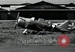 Immagine di Aerei giapponesi parcheggiata in aeroporto Tokyo Giappone, 1945, secondo 28 filmato di repertorio 65675025177