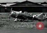 Immagine di Aerei giapponesi parcheggiata in aeroporto Tokyo Giappone, 1945, secondo 30 filmato di repertorio 65675025177