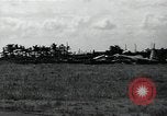 Immagine di Aerei giapponesi parcheggiata in aeroporto Tokyo Giappone, 1945, secondo 44 filmato di repertorio 65675025177