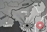 Standbild Japanische 15 Und 33 Divisionen Gegenangriff britische Streitkräfte Imphal Indien, 1944, aus Sekunde 29 historischem Filmmaterial Videoclip 65675025197