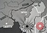 Standbild Japanische 15 Und 33 Divisionen Gegenangriff britische Streitkräfte Imphal Indien, 1944, aus Sekunde 32 historischem Filmmaterial Videoclip 65675025197