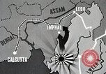 Standbild Japanische 15 Und 33 Divisionen Gegenangriff britische Streitkräfte Imphal Indien, 1944, aus Sekunde 36 historischem Filmmaterial Videoclip 65675025197