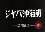 Standbild japanischen Flugzeugen Angriff holländische Schiffe Java Meer, 1942, aus Sekunde 5 historischem Filmmaterial Videoclip 65675025226