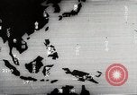 Standbild japanischen Flugzeugen Angriff holländische Schiffe Java Meer, 1942, aus Sekunde 6 historischem Filmmaterial Videoclip 65675025226