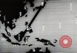 Standbild japanischen Flugzeugen Angriff holländische Schiffe Java Meer, 1942, aus Sekunde 12 historischem Filmmaterial Videoclip 65675025226