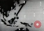 Standbild japanischen Flugzeugen Angriff holländische Schiffe Java Meer, 1942, aus Sekunde 13 historischem Filmmaterial Videoclip 65675025226