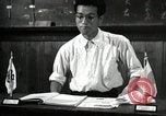 Image of Japanese 4H Club Members in a Meeting Japan, 1950, second 32 stock footage video 65675025229