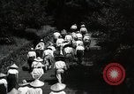 Image of Japanese Man Disagrees with the 4H Club Irrigation Project implementat Japan, 1950, second 14 stock footage video 65675025232