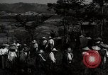 Image of Contrasts two Irrigation System the Traditional and the Modern One Japan, 1950, second 15 stock footage video 65675025233