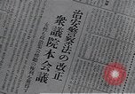 Standbild Kaiser und seine Kraft stärken Japan auf Weltkugel Japan, 1950, aus Sekunde 55 historischem Filmmaterial Videoclip 65675025238