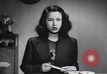 Standbild Professionelle Arbeitsplätze moderner japanischer Frauen Japan, 1950, aus Sekunde 22 historischem Filmmaterial Videoclip 65675025239