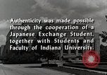 Image l'expérience des étudiants japonais dans les universités américaines Bloomington Indiana USA, 1951, de la seconde 36 séquences d'archives historiques vidéo 65675025241
