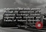 Image l'expérience des étudiants japonais dans les universités américaines Bloomington Indiana USA, 1951, de la seconde 37 séquences d'archives historiques vidéo 65675025241
