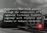 Image l'expérience des étudiants japonais dans les universités américaines Bloomington Indiana USA, 1951, de la seconde 39 séquences d'archives historiques vidéo 65675025241