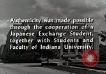 Image l'expérience des étudiants japonais dans les universités américaines Bloomington Indiana USA, 1951, de la seconde 41 séquences d'archives historiques vidéo 65675025241