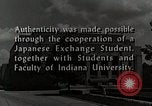 Image l'expérience des étudiants japonais dans les universités américaines Bloomington Indiana USA, 1951, de la seconde 43 séquences d'archives historiques vidéo 65675025241
