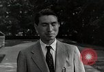 Image étudiant japonais habituates lui-même à la vie universitaire Bloomington Indiana USA, 1951, de la seconde 35 séquences d'archives historiques vidéo 65675025242