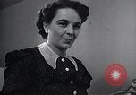Standbild Leben der amerikanischen arbeiten Frau New York United States USA, 1950, aus Sekunde 22 historischem Filmmaterial Videoclip 65675025248