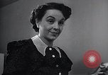 Standbild Leben der amerikanischen arbeiten Frau New York United States USA, 1950, aus Sekunde 25 historischem Filmmaterial Videoclip 65675025248