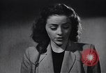 Immagine di Donna americana lavora come segretaria personale New York United States USA, 1950, secondo 54 filmato di repertorio 65675025250