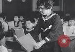 Standbild japanische Kinder in der Schule Japan, 1941, aus Sekunde 59 historischem Filmmaterial Videoclip 65675025253