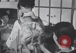 Image of Family makes an excursion to cherry blossom festival Japan, 1941, second 5 stock footage video 65675025255