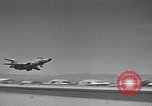 Image of American fighter jets take off during Cuban Crisis United States USA, 1962, second 26 stock footage video 65675025256