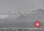 Image of Fighter jets drop bombs and hit targets United States USA, 1962, second 10 stock footage video 65675025261