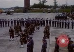 Standbild Air Force Band bereitet sich auf die Ankunft der wichtigsten Cooper Washington DC USA, 1963, aus Sekunde 13 historischem Filmmaterial Videoclip 65675025269