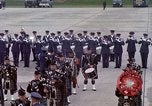 Standbild Air Force Band bereitet sich auf die Ankunft der wichtigsten Cooper Washington DC USA, 1963, aus Sekunde 21 historischem Filmmaterial Videoclip 65675025269