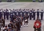 Standbild Air Force Band bereitet sich auf die Ankunft der wichtigsten Cooper Washington DC USA, 1963, aus Sekunde 25 historischem Filmmaterial Videoclip 65675025269