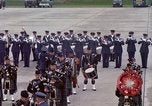 Standbild Air Force Band bereitet sich auf die Ankunft der wichtigsten Cooper Washington DC USA, 1963, aus Sekunde 27 historischem Filmmaterial Videoclip 65675025269