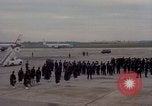 Standbild Air Force Band bereitet sich auf die Ankunft der wichtigsten Cooper Washington DC USA, 1963, aus Sekunde 53 historischem Filmmaterial Videoclip 65675025269