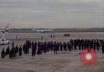 Standbild Air Force Band bereitet sich auf die Ankunft der wichtigsten Cooper Washington DC USA, 1963, aus Sekunde 55 historischem Filmmaterial Videoclip 65675025269