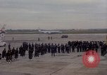 Standbild Air Force Band bereitet sich auf die Ankunft der wichtigsten Cooper Washington DC USA, 1963, aus Sekunde 57 historischem Filmmaterial Videoclip 65675025269