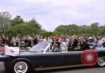 Image of Major Cooper in a open car Washington DC USA, 1963, second 21 stock footage video 65675025271