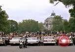 Image of Major Cooper in a open car Washington DC USA, 1963, second 62 stock footage video 65675025271