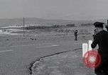 Image of President Kenedy and official party watch Atlas134D Launch Vandenberg Air Force Base California USA, 1962, second 4 stock footage video 65675025275