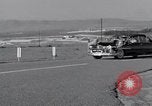 Image of President Kenedy and official party watch Atlas134D Launch Vandenberg Air Force Base California USA, 1962, second 7 stock footage video 65675025275