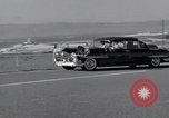 Image of President Kenedy and official party watch Atlas134D Launch Vandenberg Air Force Base California USA, 1962, second 8 stock footage video 65675025275