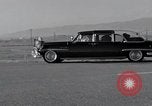 Image of President Kenedy and official party watch Atlas134D Launch Vandenberg Air Force Base California USA, 1962, second 10 stock footage video 65675025275